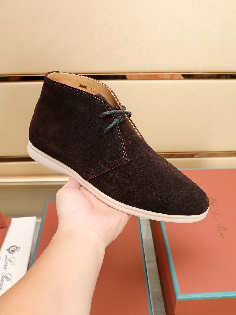 Men's Men's Shoes💰Men's Shoes💰440💰【loro piana】The new moccasins are made of water-repellent treated suede uppers with rubber soles, a classic. The complex craftsmanship and meticulous structure make the shoes light and soft, allowing you to walk comfortably and freely. Perfect for wearing at the beach or out in the water during the summer. Men’s size: 38-45